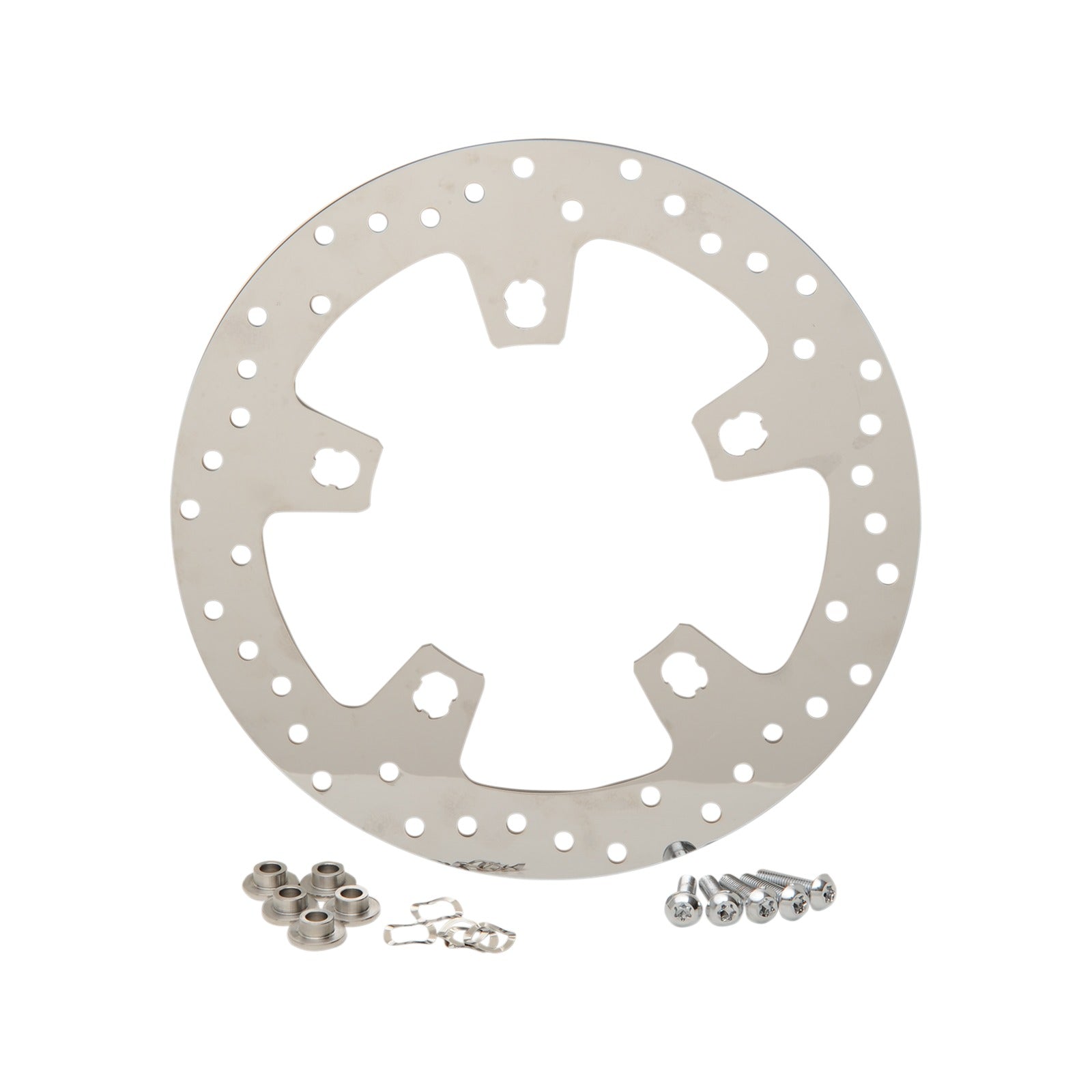 DRAG SPECIALTIES - DRILLED BRAKE ROTOR - FRONT - 11.8" - TOURING