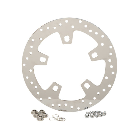 DRAG SPECIALTIES - DRILLED BRAKE ROTOR - FRONT - 11.8" - TOURING