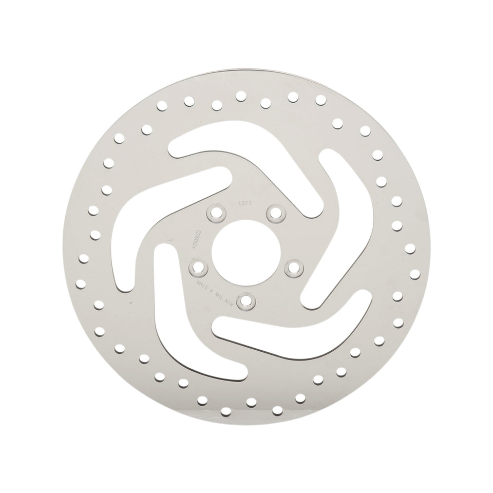 DRAG SPECIALTIES - DRILLED BRAKE ROTOR - FRONT - 11.8" - SOFTAIL/SPORSTER
