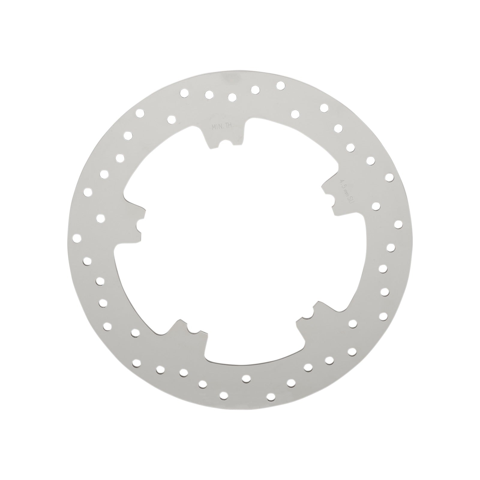 DRAG SPECIALTIES - DRILLED BRAKE ROTOR - FRONT - 11.8" - DYNA/V-ROD