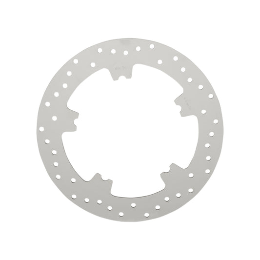 DRAG SPECIALTIES - DRILLED BRAKE ROTOR - FRONT - 11.8" - DYNA/V-ROD