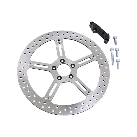 ARLEN NESS - BIG BRAKE ROTOR - 15" - FRONT LEFT - HARLEY-DAVIDSON