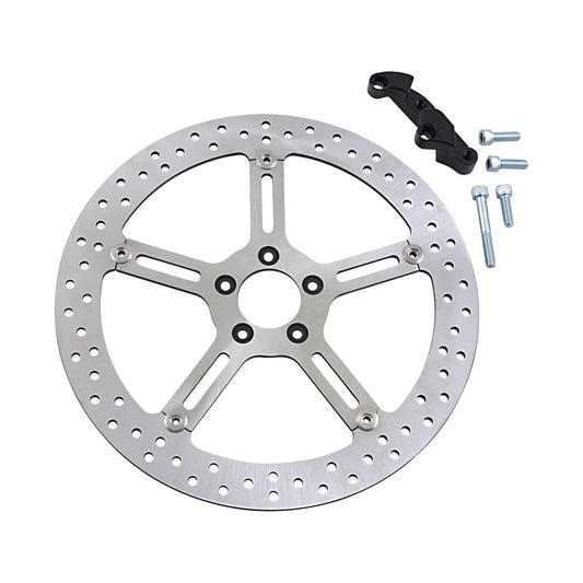 ARLEN NESS - BIG BRAKE ROTOR - 15" - FRONT RIGHT - HARLEY-DAVIDSON