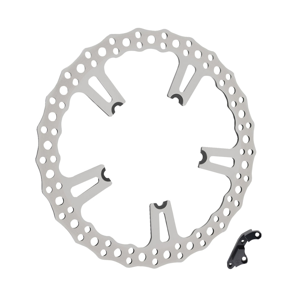 ARLEN NESS - JAGGED BRAKE ROTOR - 15" - RIGHT - SPOKE-MOUNT