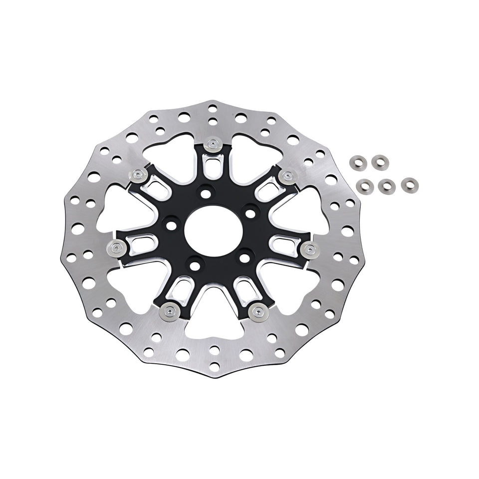 ARLEN NESS - FRONT ROTOR - 7 VALVE - 11.8" - BLACK