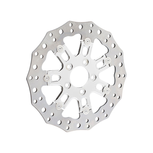 ARLEN NESS - FRONT ROTOR - 7 VALVE - 11.8" - CHROME