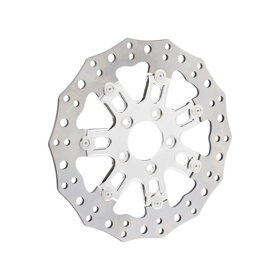ARLEN NESS - FRONT ROTOR - 7 VALVE - 11.8" - CHROME