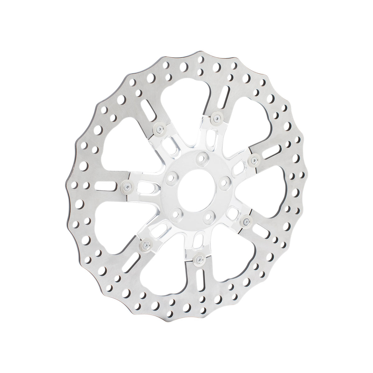ARLEN NESS - FRONT ROTOR - 7 VALVE - 14" - CHROME