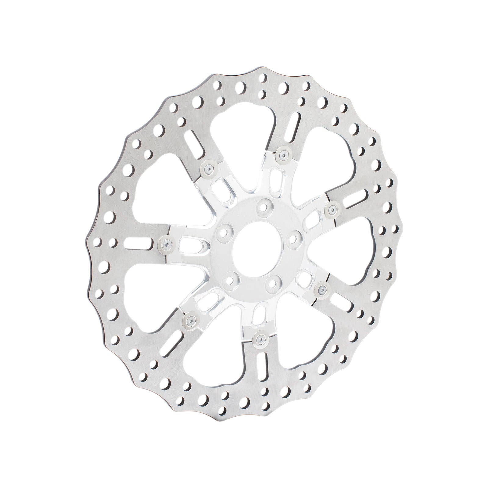 ARLEN NESS - FRONT ROTOR - 7 VALVE - 14" - CHROME