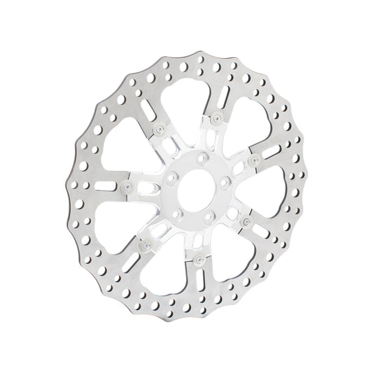 ARLEN NESS - FRONT ROTOR - 7 VALVE - 14" - CHROME