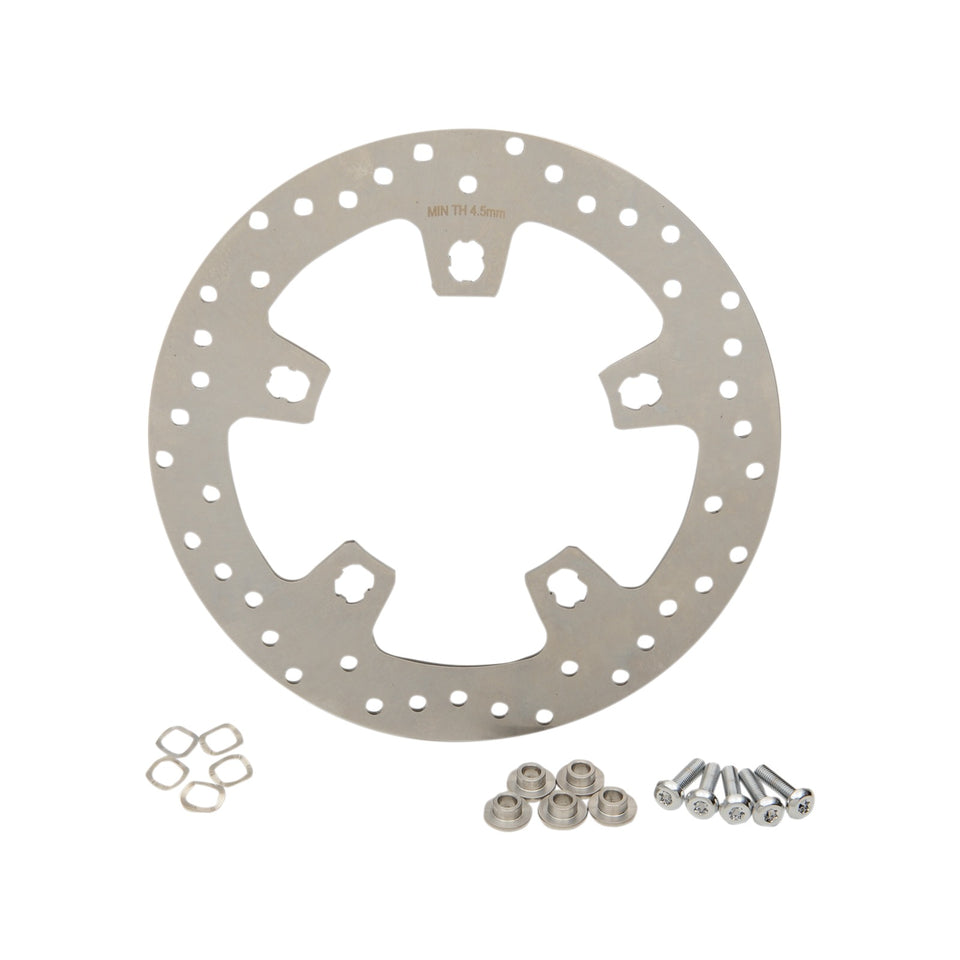 DRAG SPECIALTIES - FRONT ROTOR - 11.5" - POLISHED