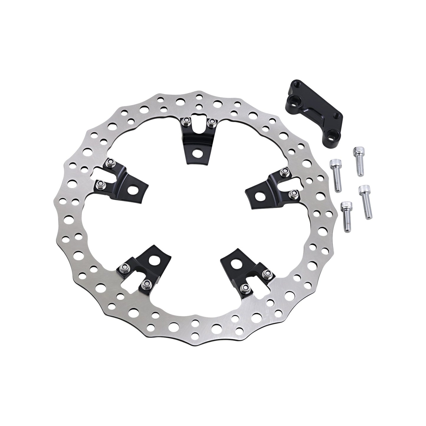 ARLEN NESS - JAGGED LEFT BRAKE ROTOR - TOURING - 14"