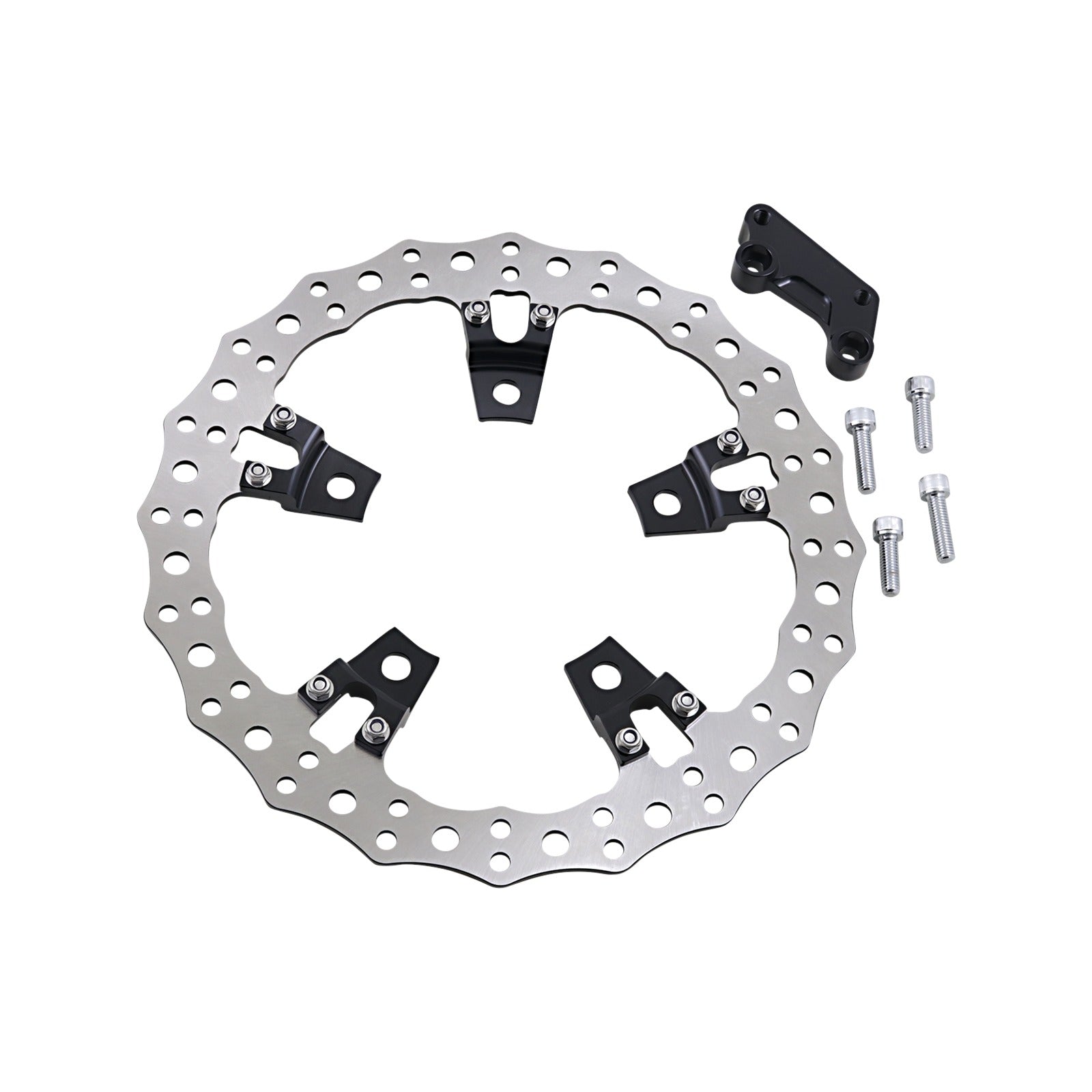 ARLEN NESS - JAGGED LEFT BRAKE ROTOR - TOURING - 14"