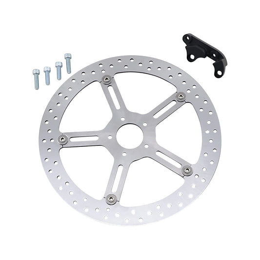 ARLEN NESS - BIG BRAKE ROTOR - 15" - FRONT LEFT - SOFTAIL