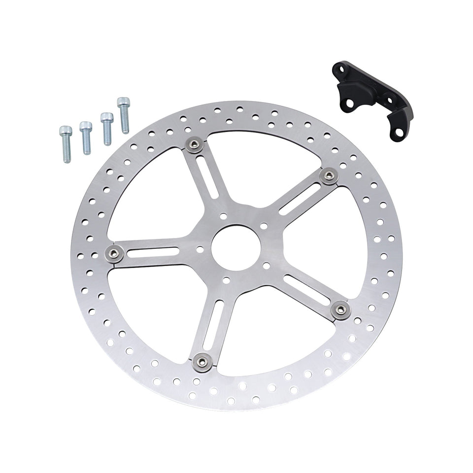 ARLEN NESS - BIG BRAKE ROTOR - 15" - FRONT LEFT - SOFTAIL