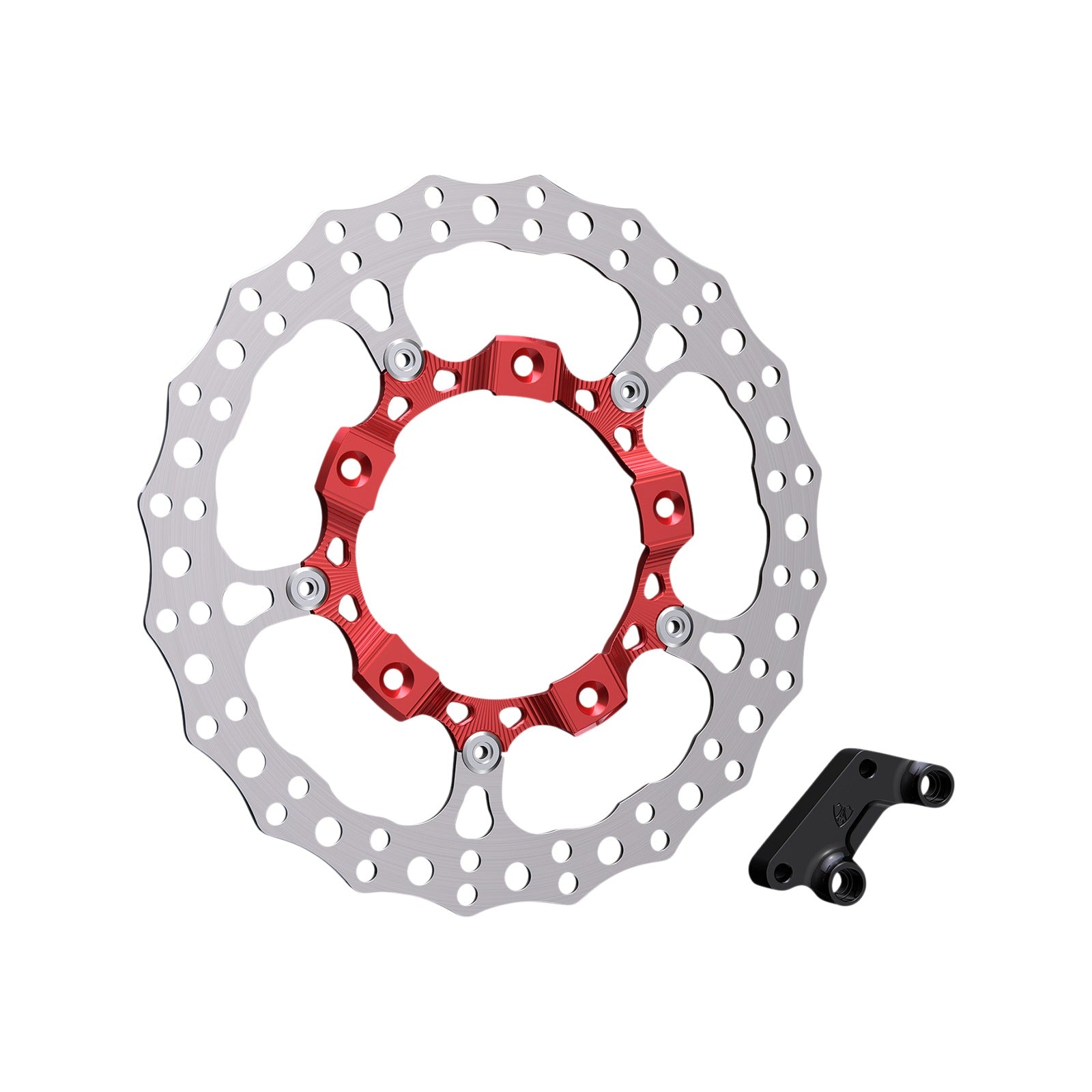 ARLEN NESS - ROTOR 14" - FRONT LEFT - RED