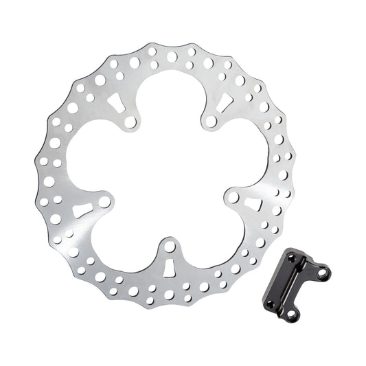 ARLEN NESS - JAGGED LEFT BRAKE ROTOR - 13"