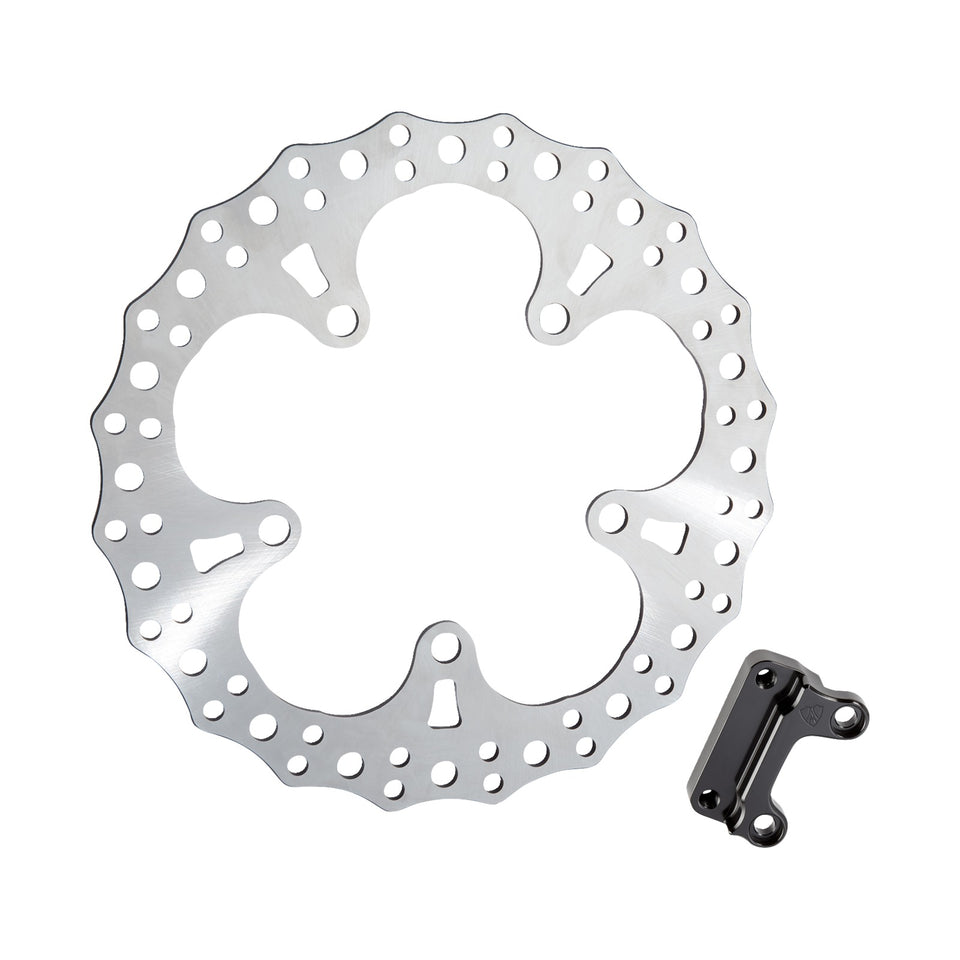 ARLEN NESS - JAGGED LEFT BRAKE ROTOR - 13"
