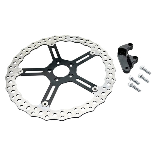 ARLEN NESS - ROTOR KIT - JAGGED - LEFT FRONT - 15"