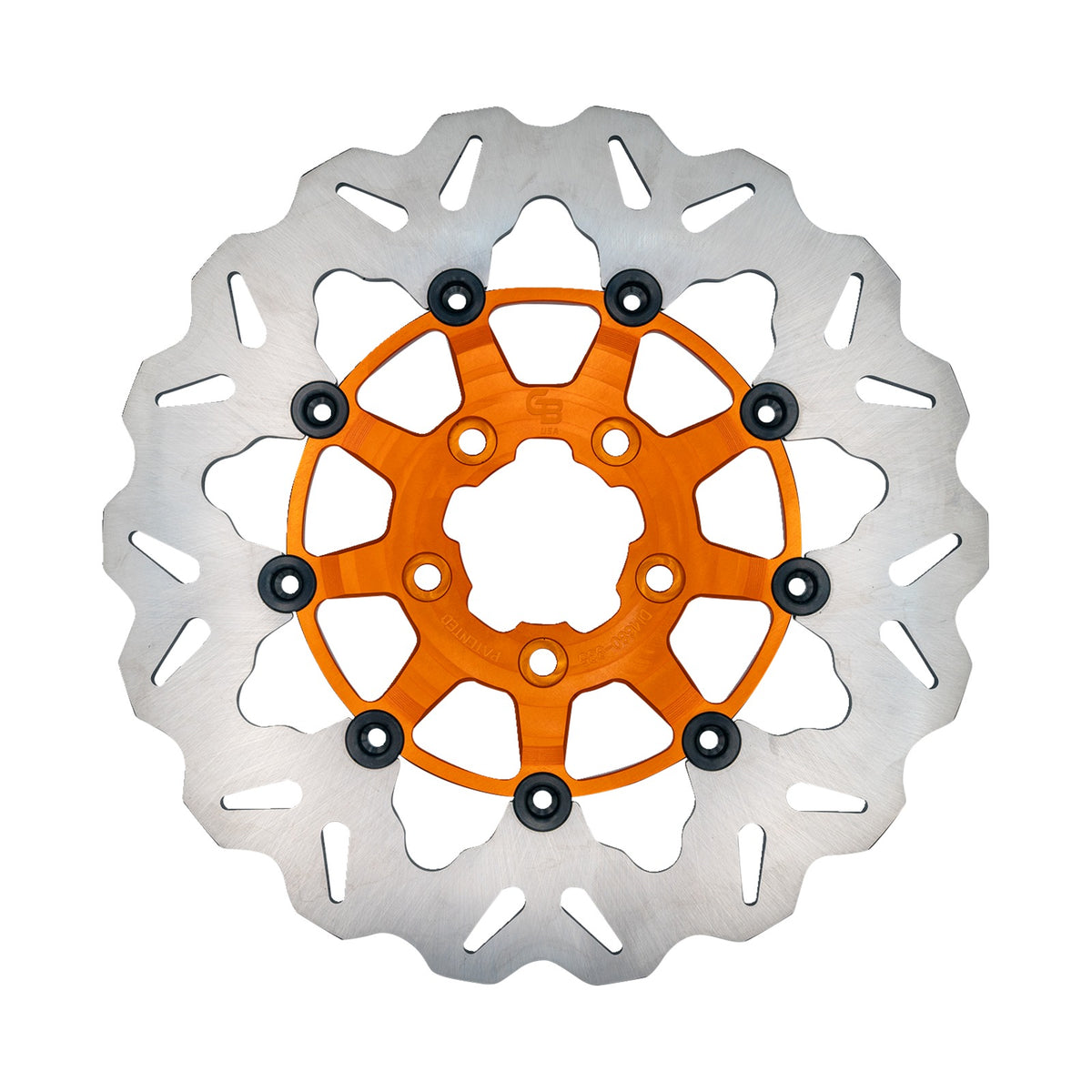 GBRAKES - BRAKE ROTOR - FRONT - ORANGE