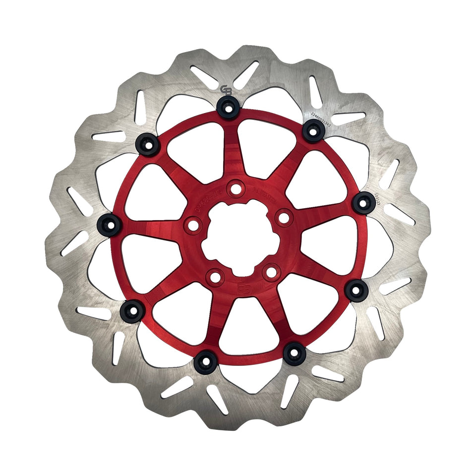 GBRAKES - BRAKE ROTOR - FRONT - RED