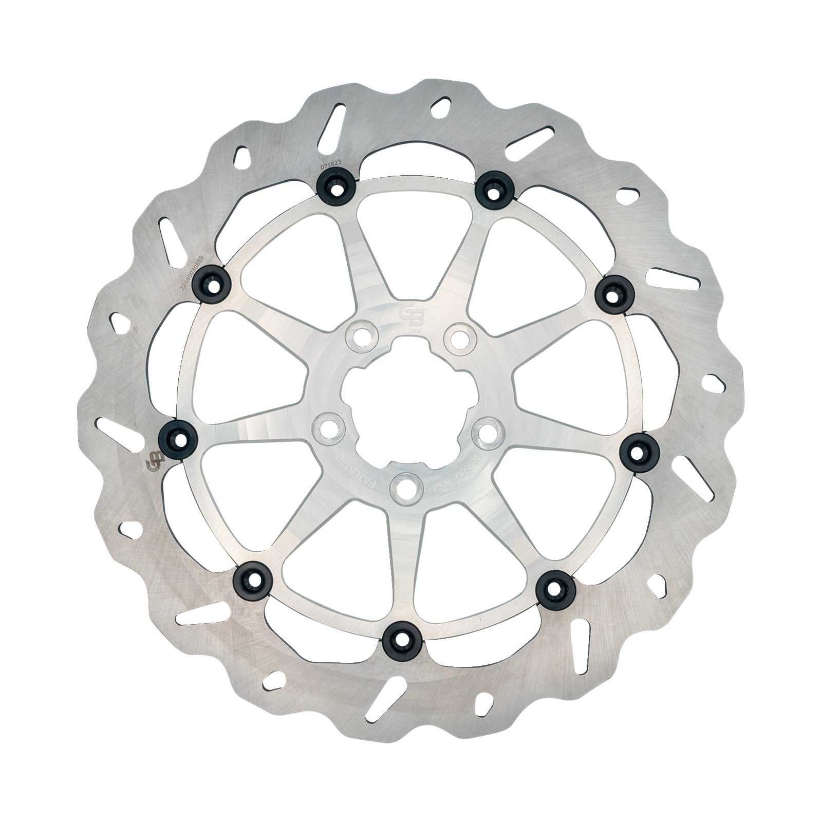 GBRAKES - BRAKE ROTOR - FRONT - SILVER