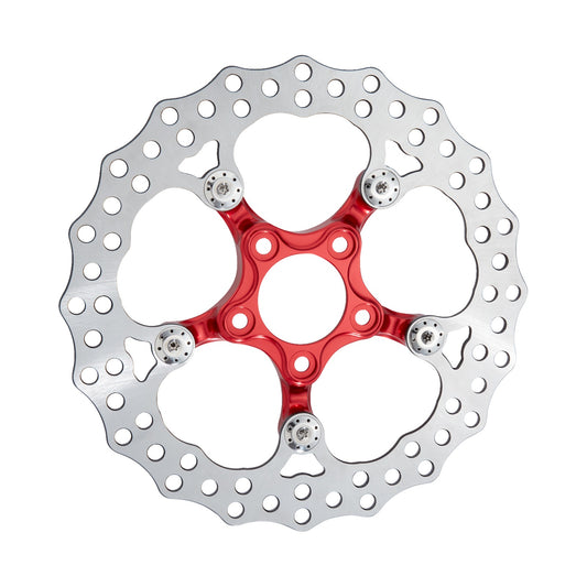 ARLEN NESS - SPIDER ROTOR - 11.8" - RED - REAR