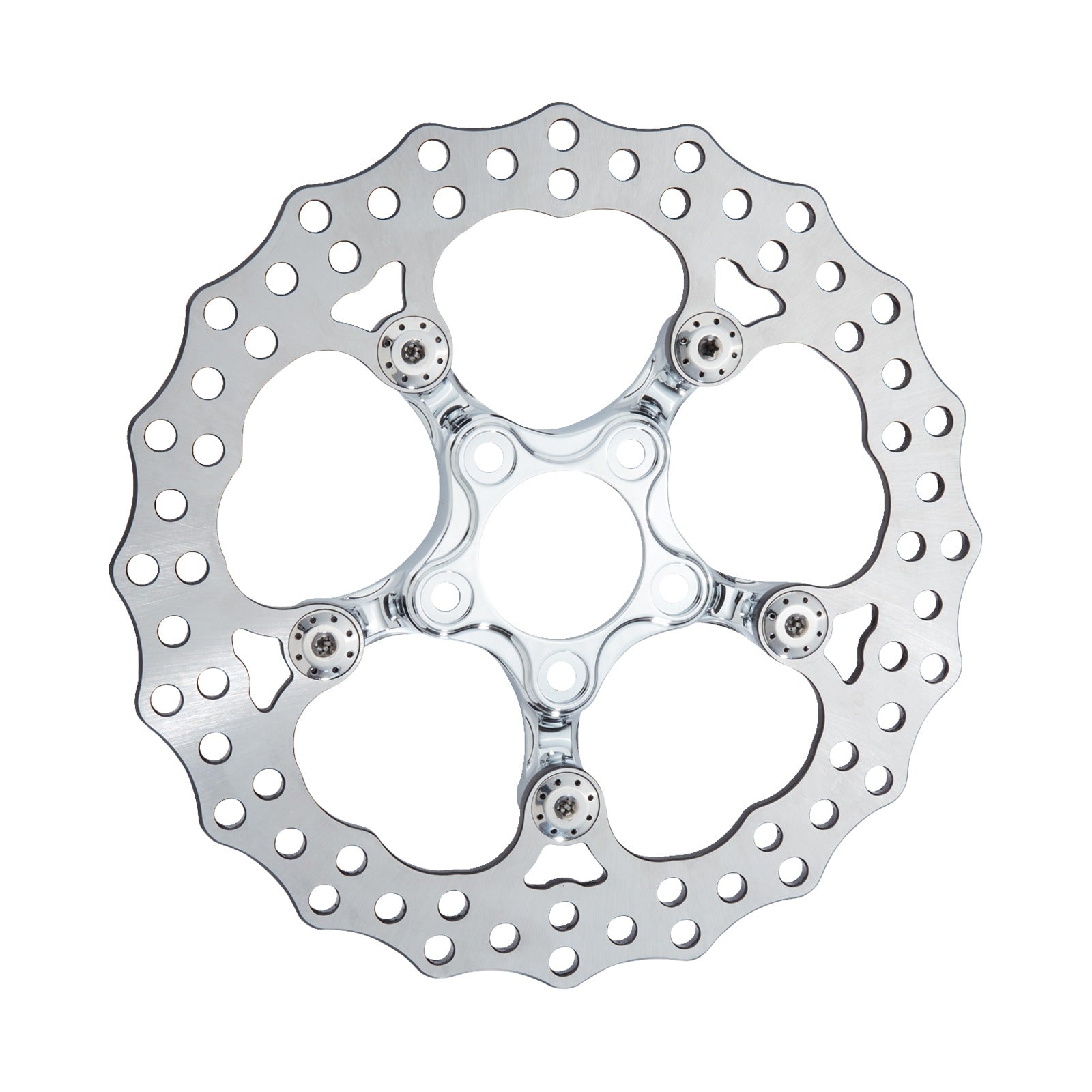 ARLEN NESS - SPIDER ROTOR - 11.8" - CHROME - REAR