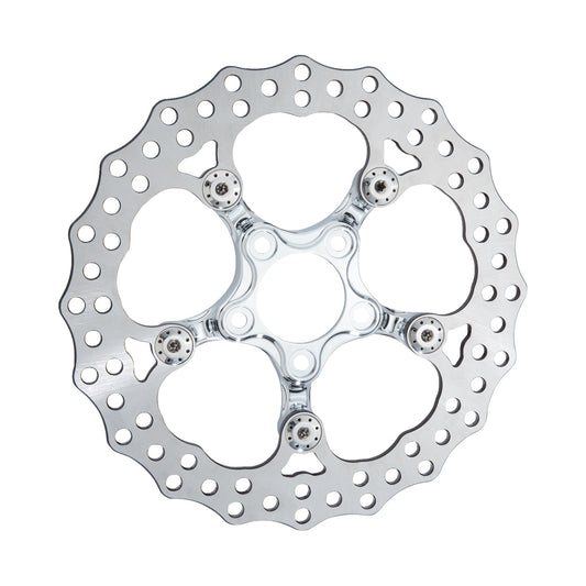 ARLEN NESS - SPIDER ROTOR - 11.8" - CHROME - REAR