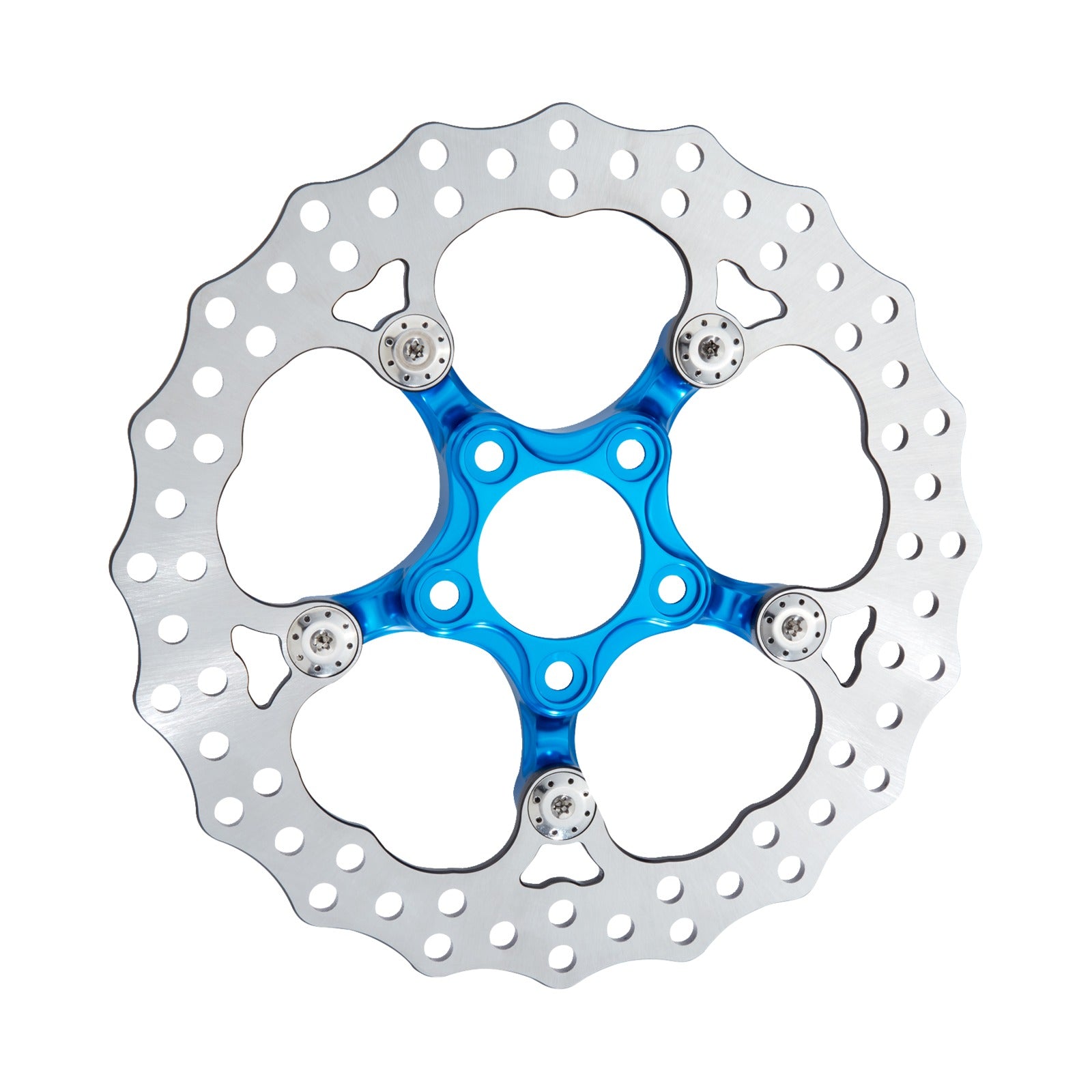 ARLEN NESS - SPIDER ROTOR - 12-19/32" - BLUE - FRONT