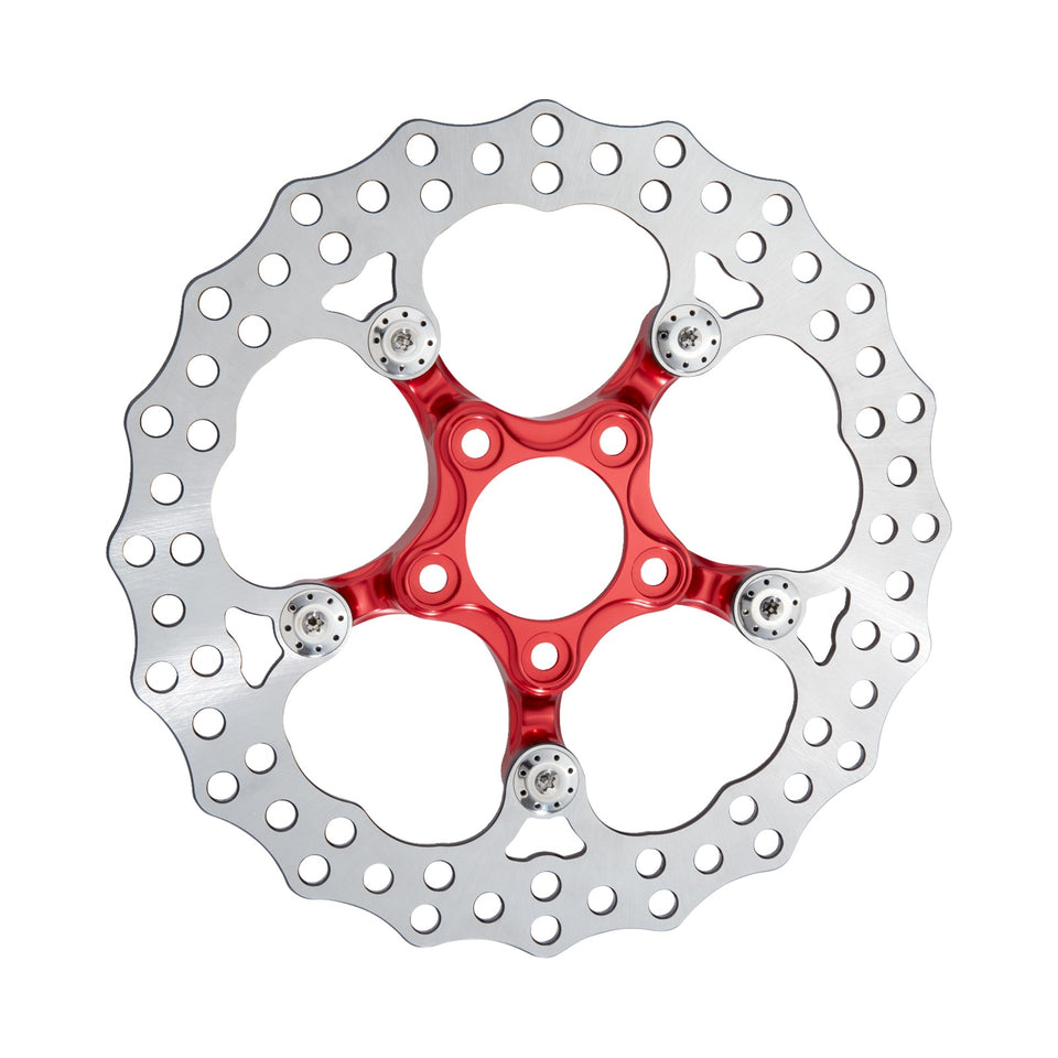 ARLEN NESS - SPIDER ROTOR - 12-19/32" - RED - FRONT