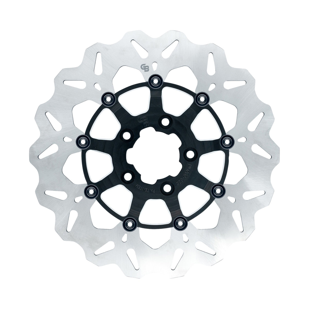 GBRAKES - WAVE(R) BRAKE ROTOR - FRONT - 12-1/2" - MACHINED BLACK