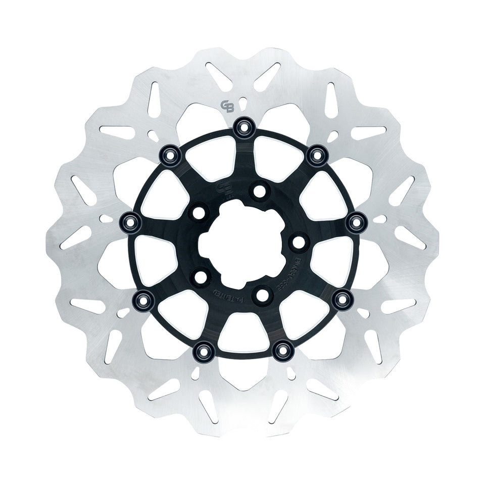 GBRAKES - WAVE(R) BRAKE ROTOR - FRONT - 12-1/2" - MACHINED BLACK