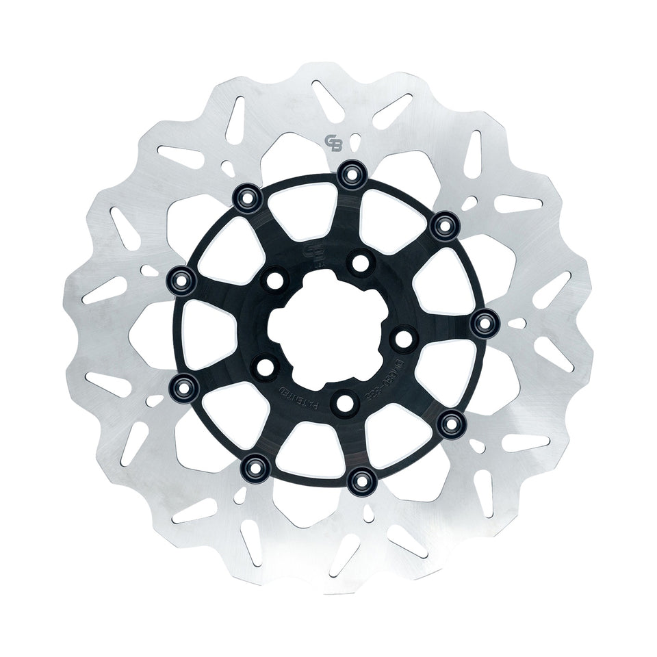 GBRAKES - WAVE(R) BRAKE ROTOR - FRONT - 13" - MACHINED BLACK