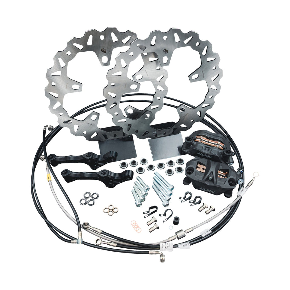 GBRAKES - WRAITH BRAKE KIT - FRONT - 12.5"
