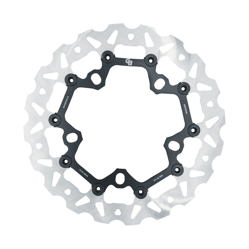 GBRAKES - OVERSIZE WAVE(R) BRAKE ROTOR - 1710-4979 - GBD9003X