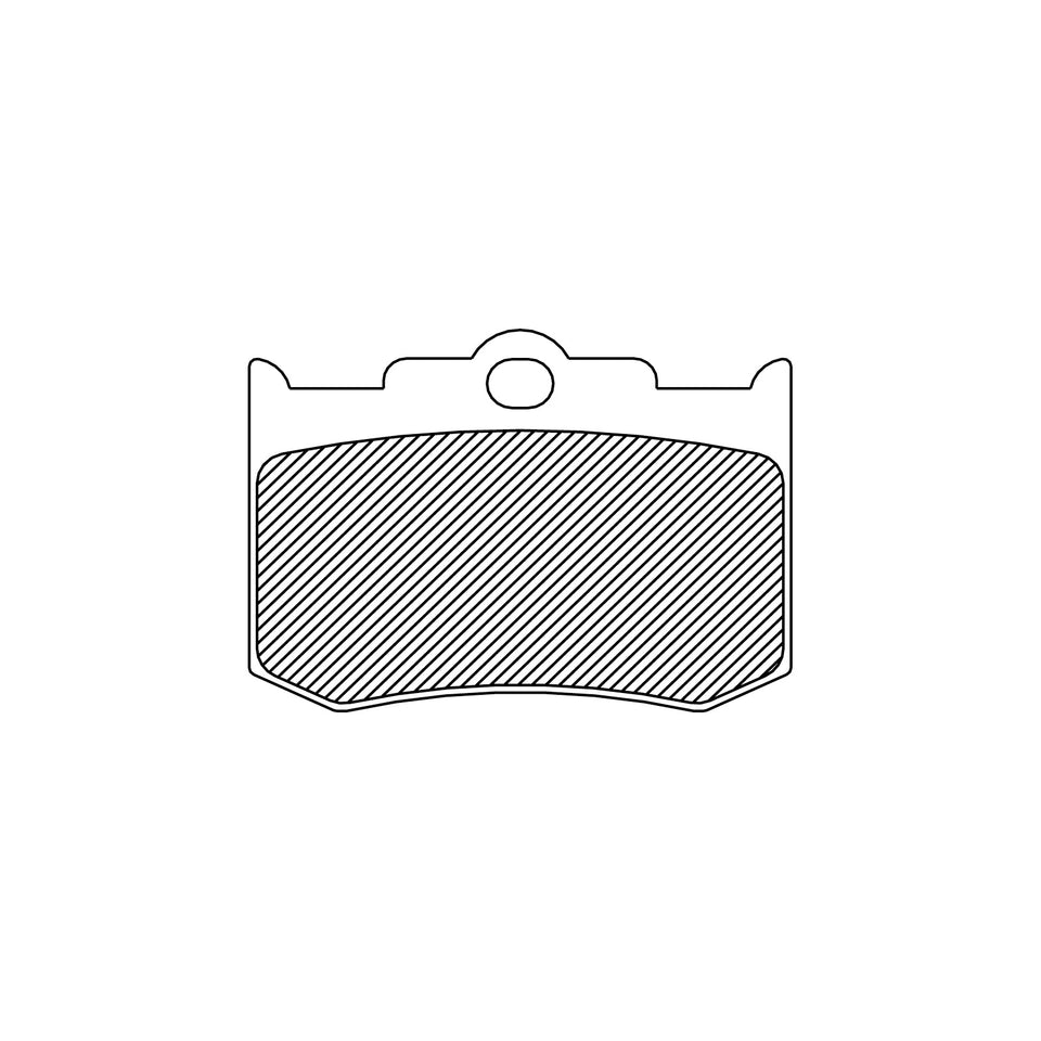 DRAG SPECIALTIES - ORGANIC BRAKE PADS - PM CALIPER