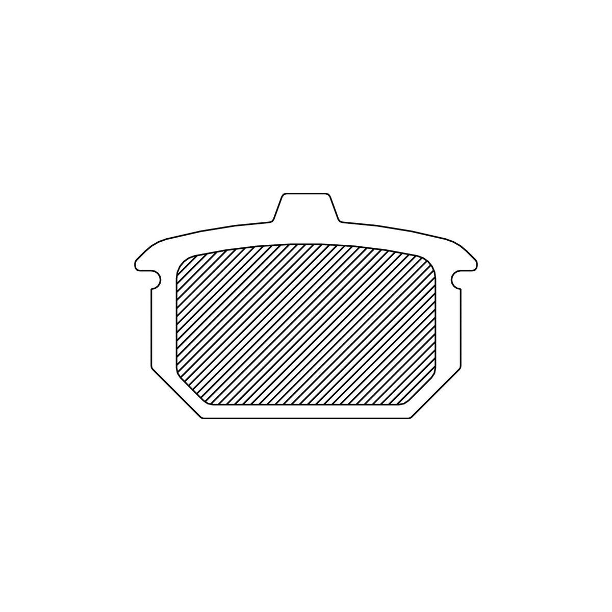 DRAG SPECIALTIES - SINTERED METAL BRAKE PADS - HARLEY-DAVIDSON