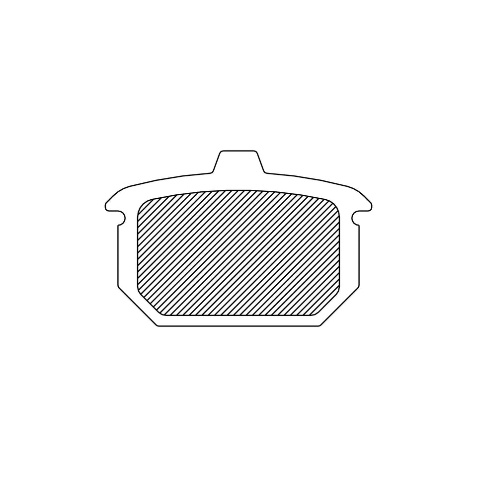DRAG SPECIALTIES - SINTERED METAL BRAKE PADS - HARLEY-DAVIDSON