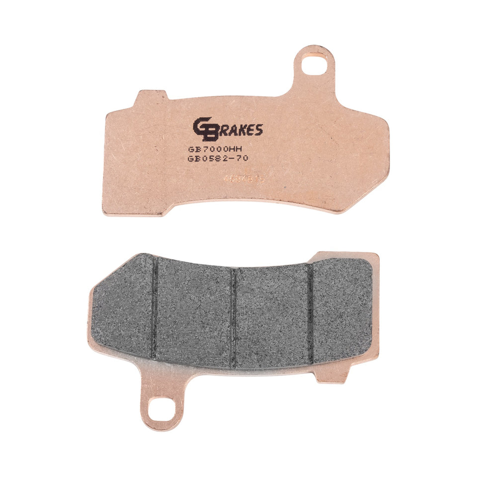 GBRAKES - BRAKE PADS - SINTERED - FRONT/REAR