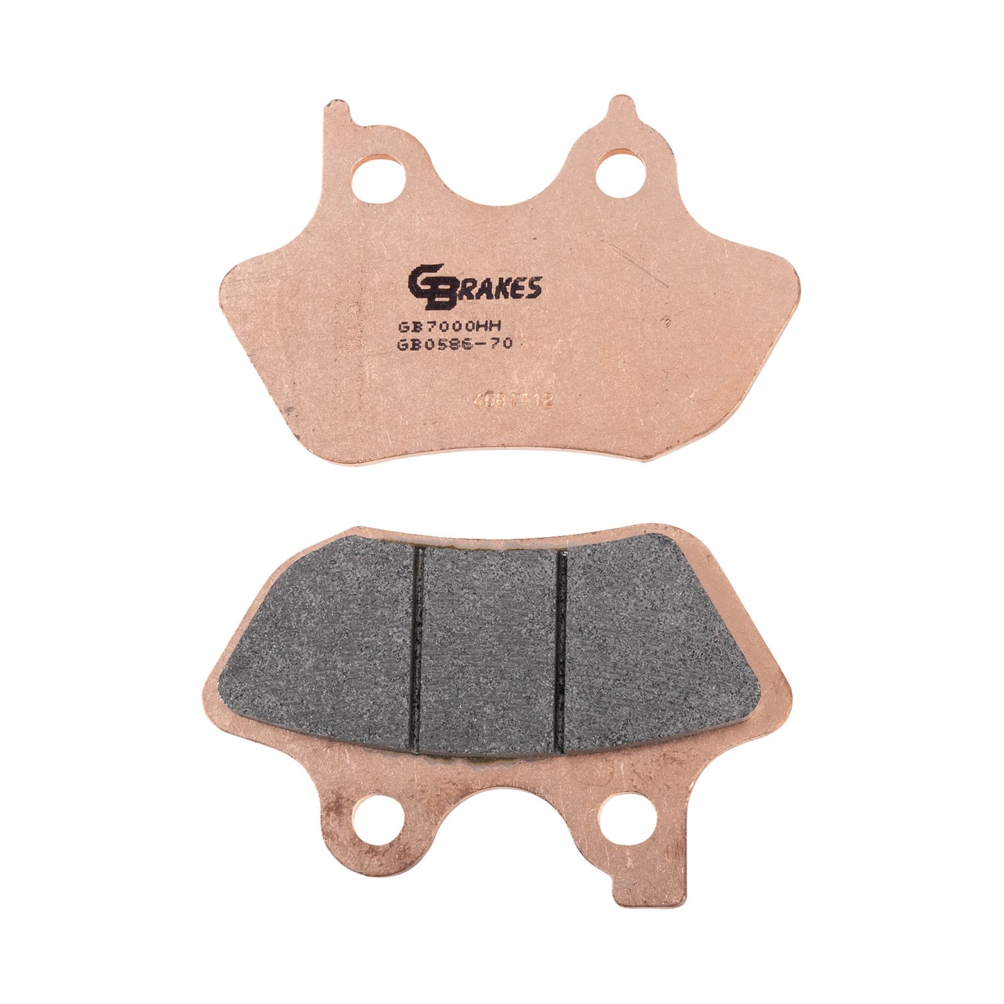 GBRAKES - BRAKE PADS - SINTERED - FRONT/REAR