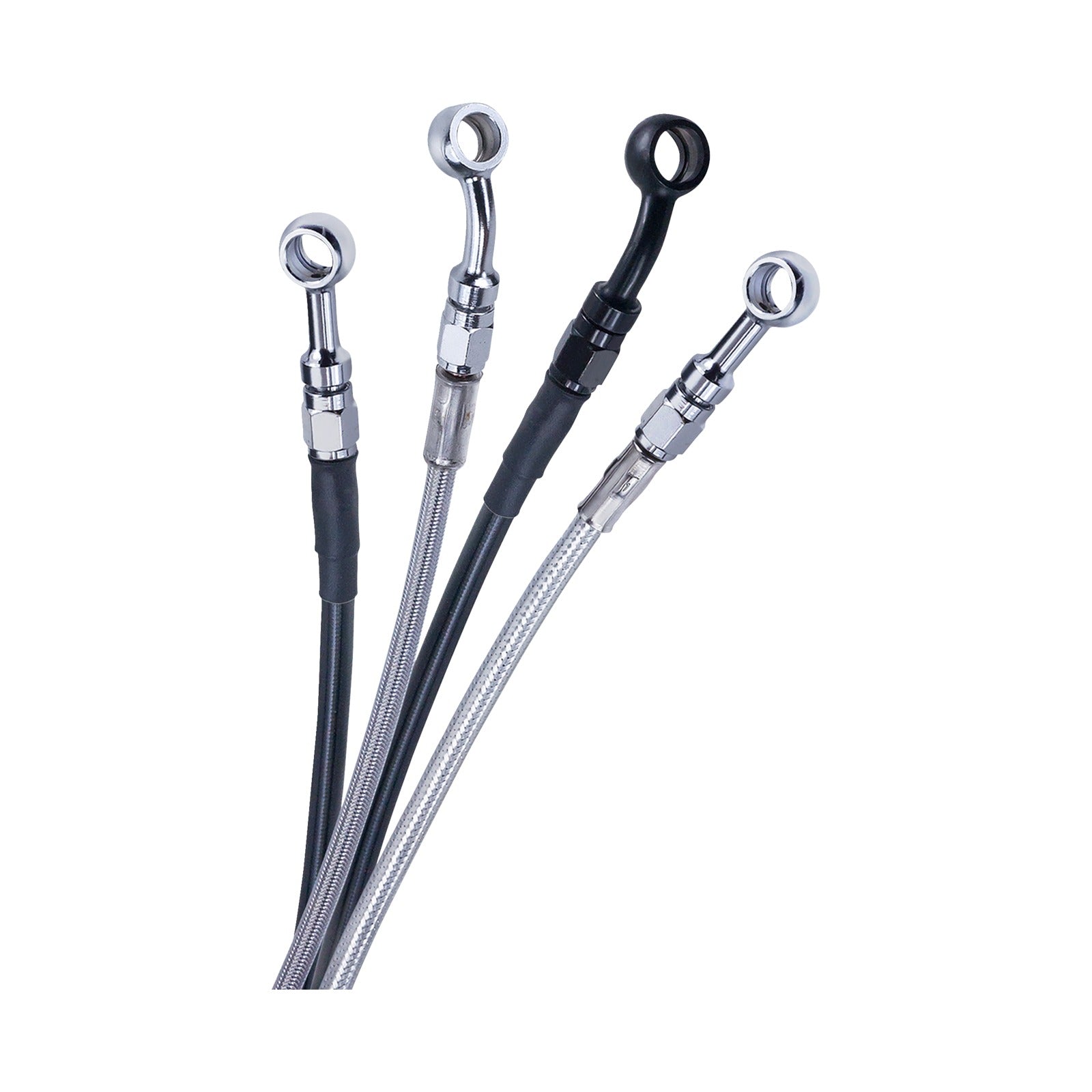 BARNETT - BRAKE LINE - UPPER - BLACK - +8"