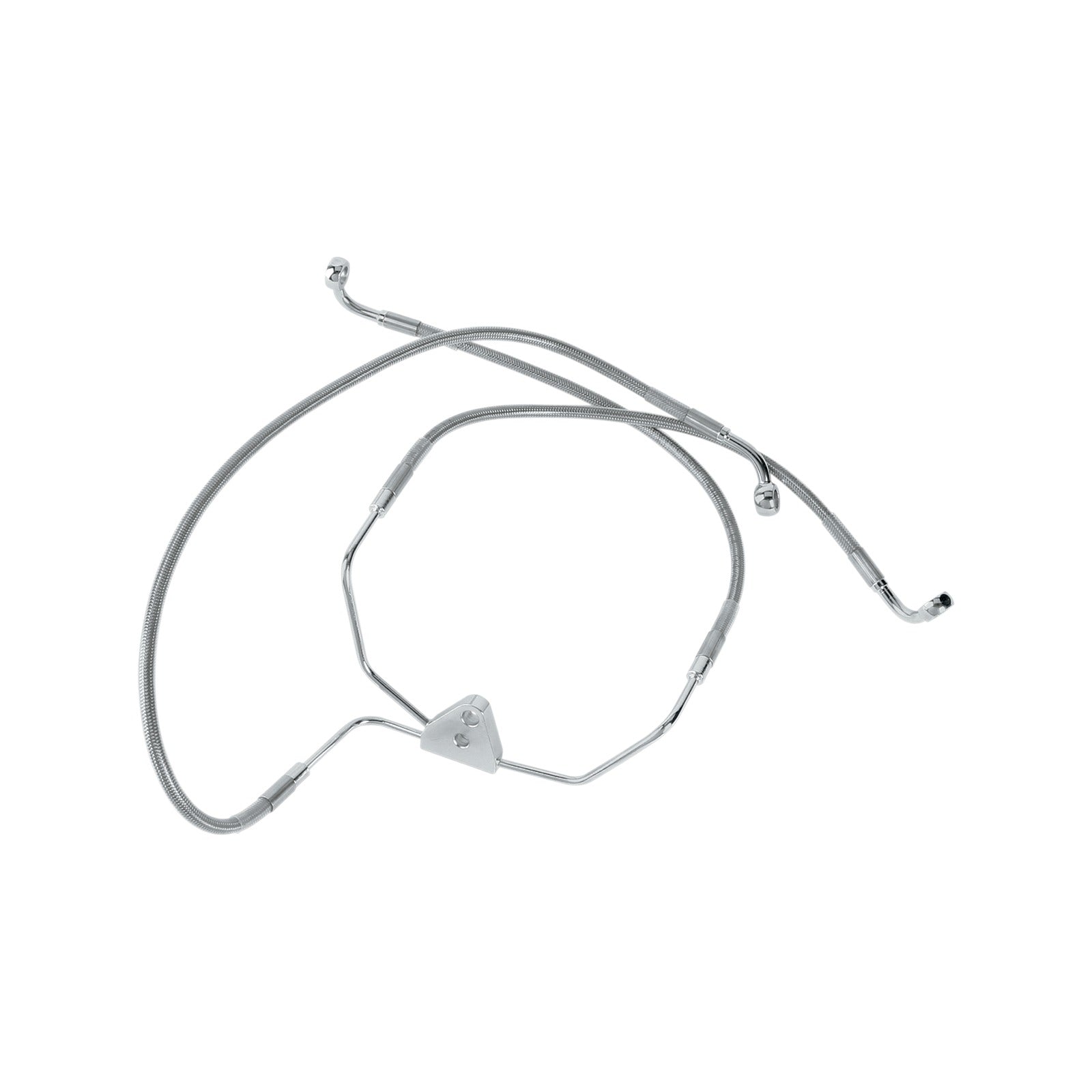 DRAG SPECIALTIES - BRAKE LINE - FRONT (LOWER/UPPER) - STAINLESS STEEL