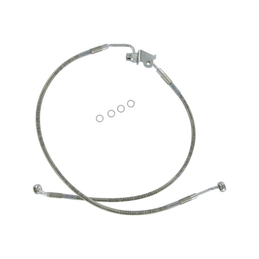 DRAG SPECIALTIES - BRAKE LINE - REAR - STAINLESS STEEL