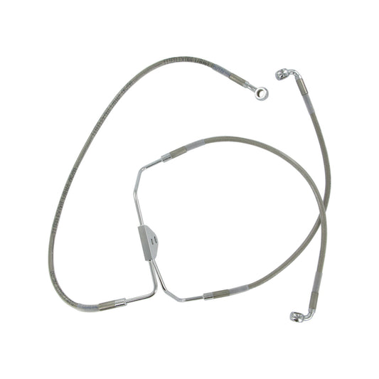 DRAG SPECIALTIES - BRAKE LINE - FRONT (LOWER/UPPER) - STAINLESS STEEL
