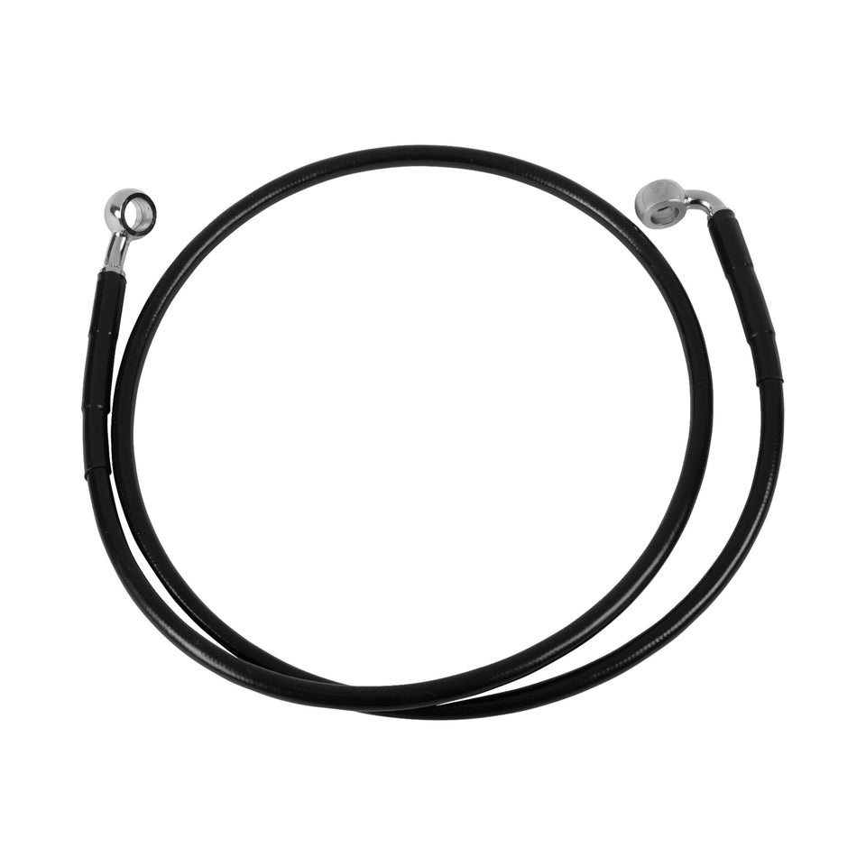 DRAG SPECIALTIES - BRAKE LINE - FRONT - BLACK - +2"