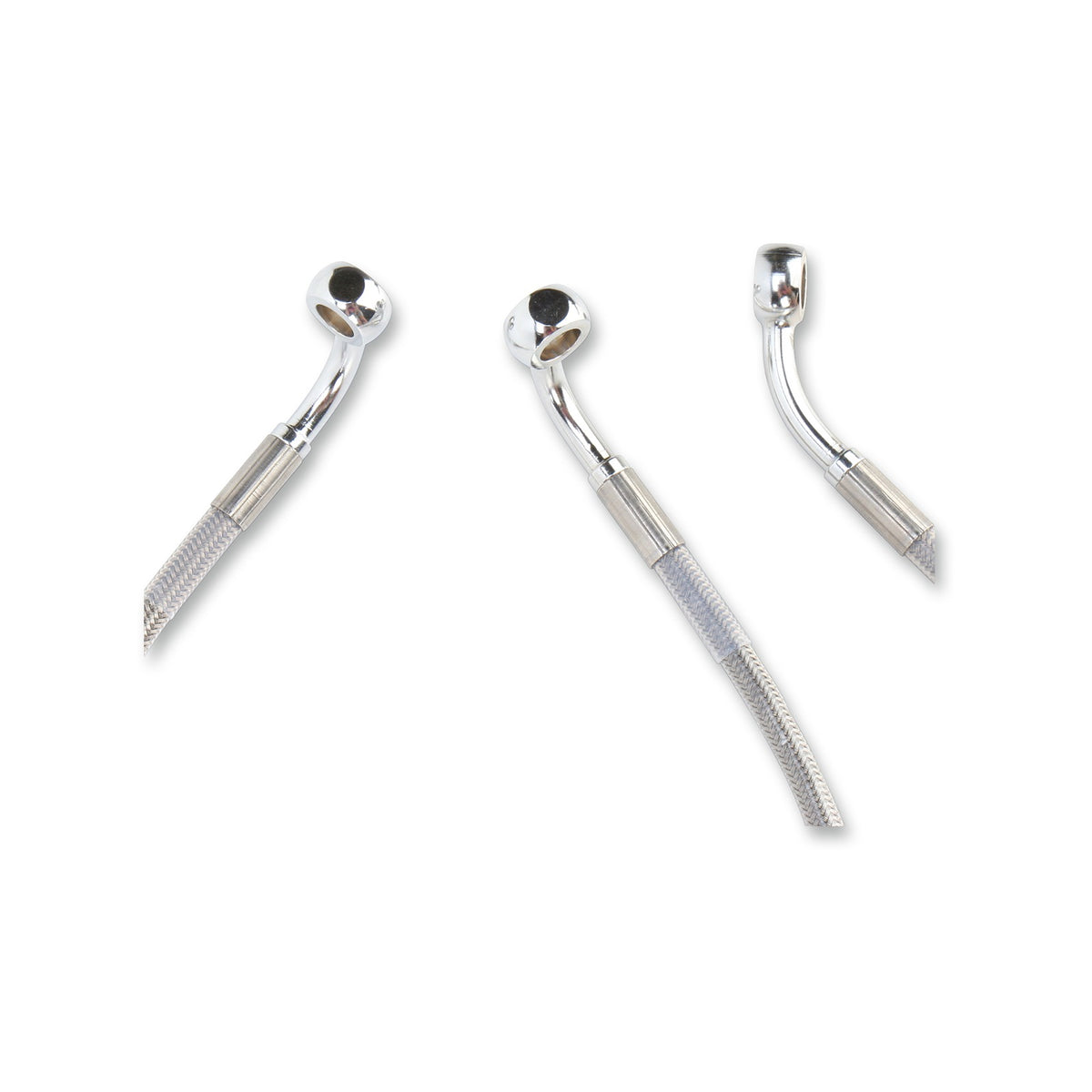 DRAG SPECIALTIES - BRAKE LINE - FRONT - +6" - STAINLESS STEEL