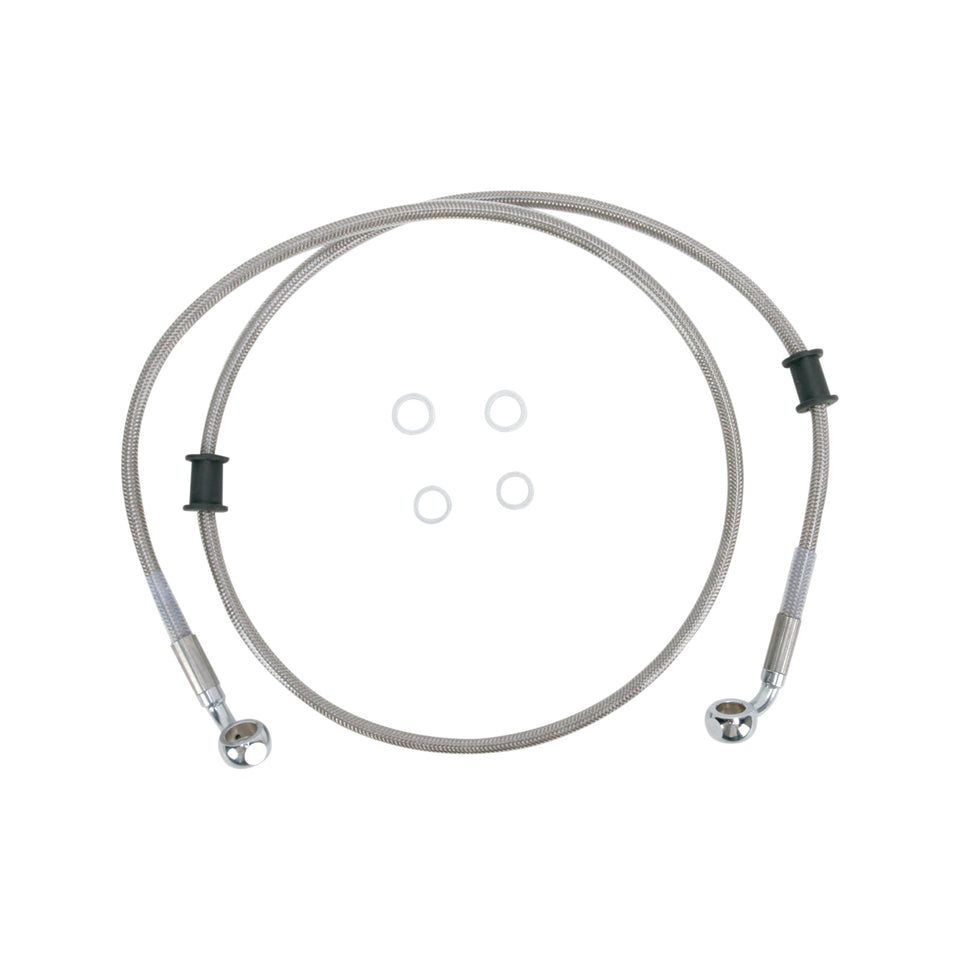 DRAG SPECIALTIES - BRAKE LINE - FRONT (UPPER) - STAINLESS STEEL