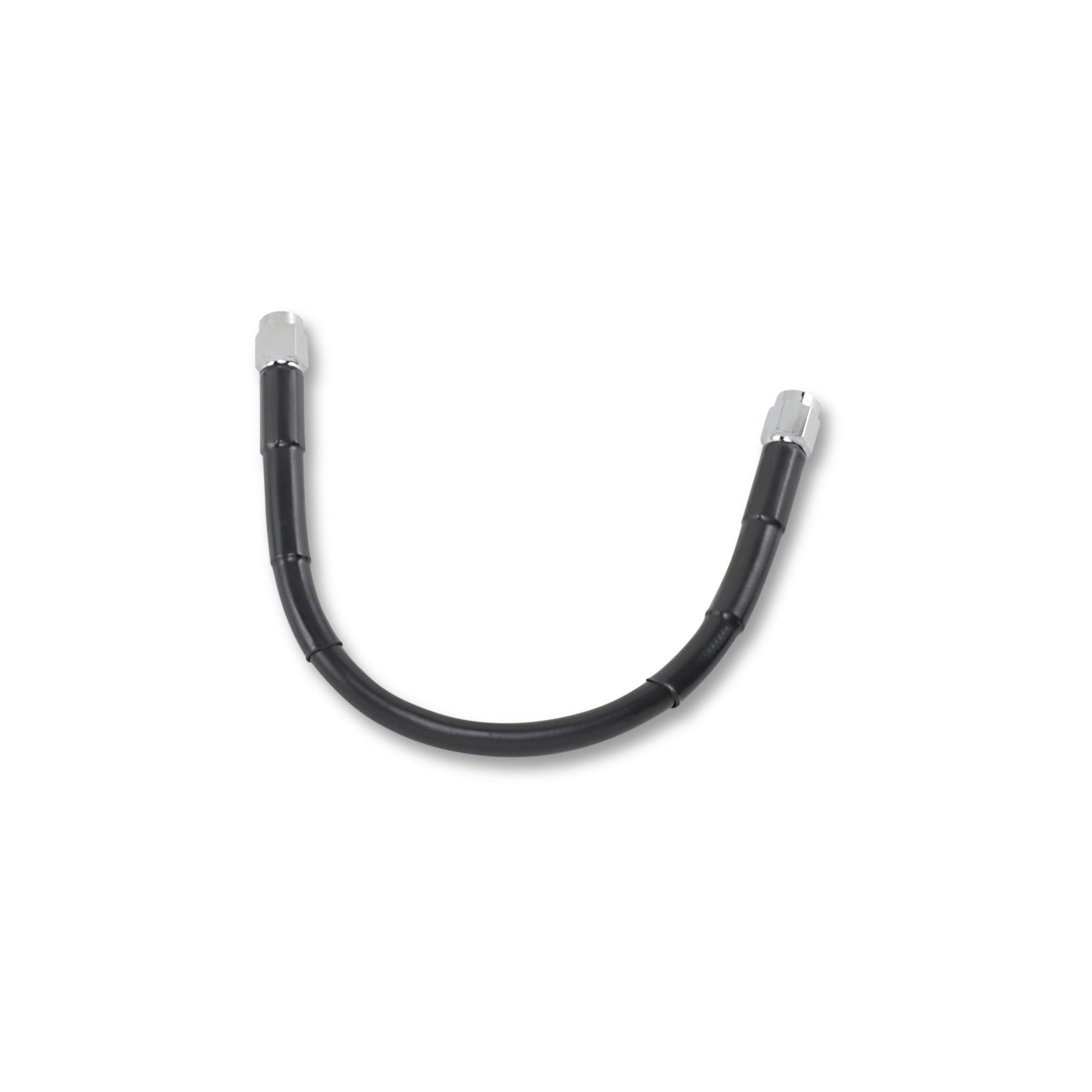 DRAG SPECIALTIES - UNIVERSAL BRAKE LINE - BLACK - 10"