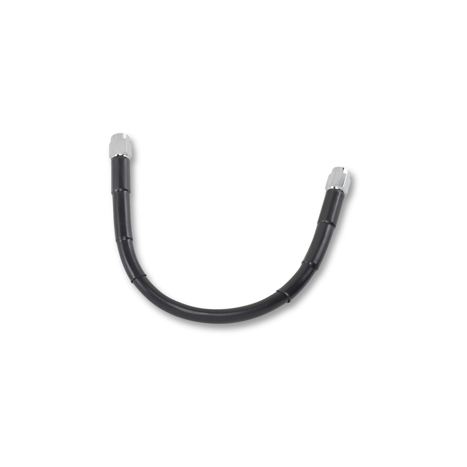 DRAG SPECIALTIES - UNIVERSAL BRAKE LINE - BLACK - 10"